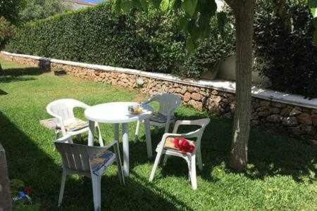 Forcat Apartamento Bajo Con Jardin Y Piscina Ciutadella  Exteriér fotografie