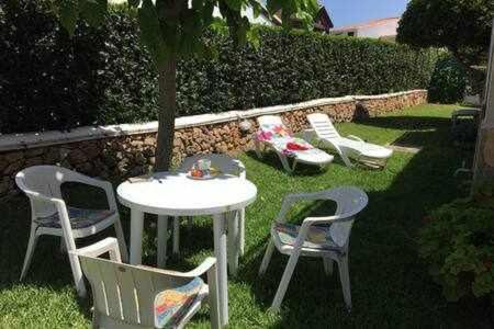 Forcat Apartamento Bajo Con Jardin Y Piscina Ciutadella  Exteriér fotografie